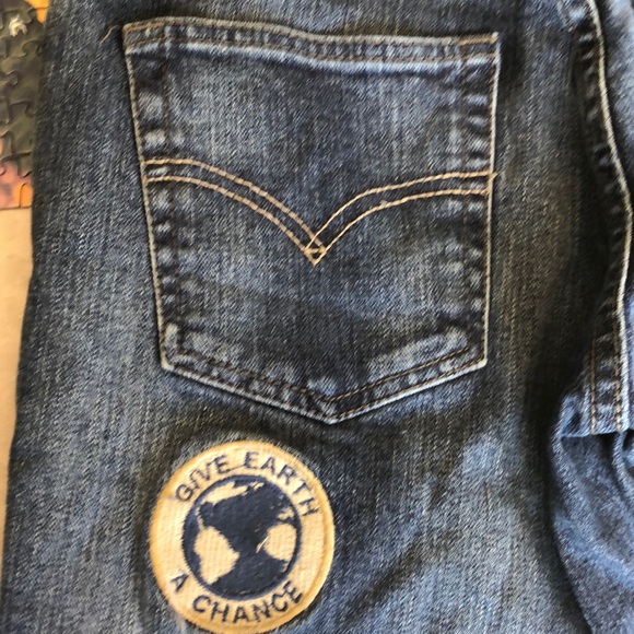 Custom patchwork Levi’s - Picture 7 of 10